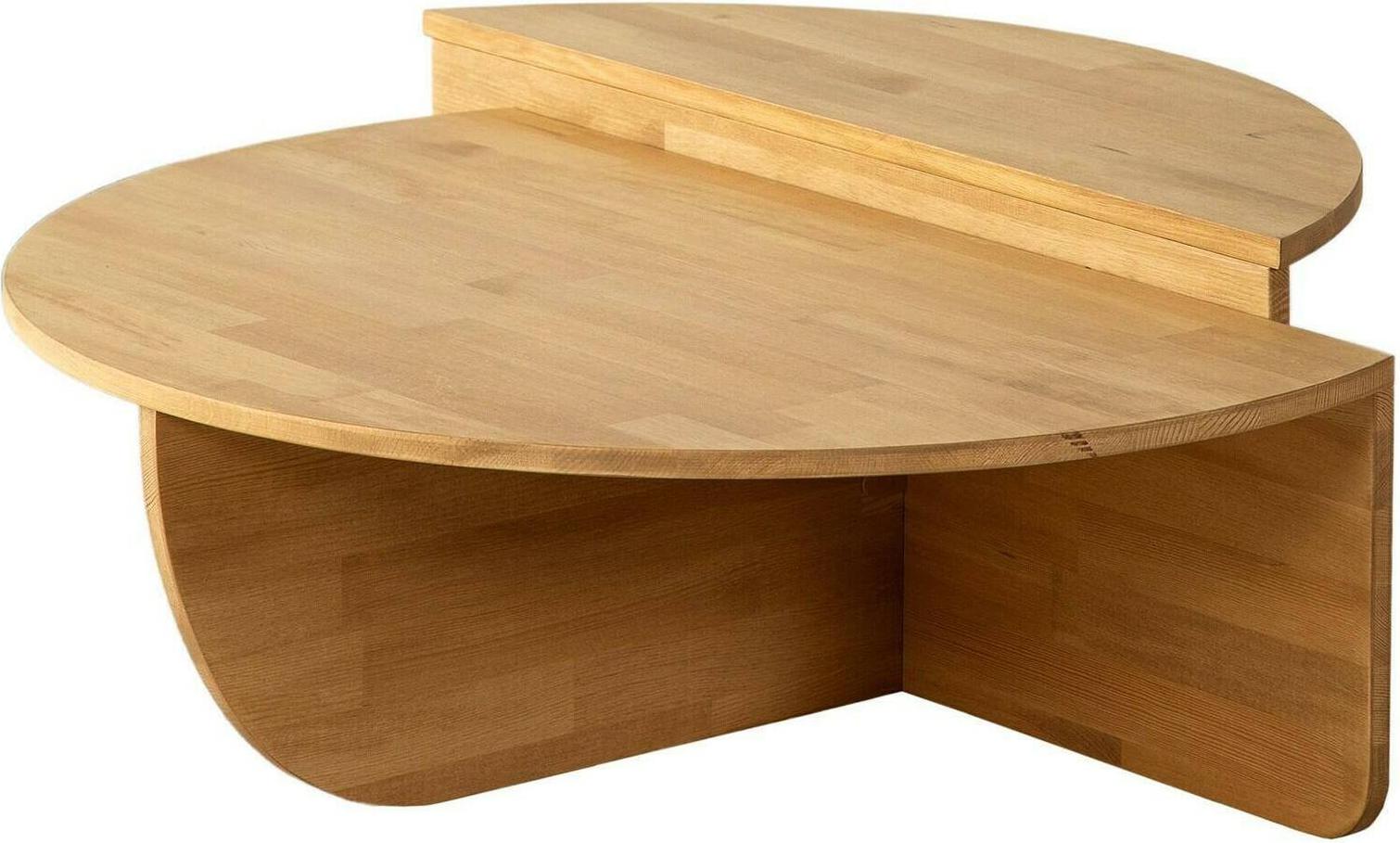 Dmora Couchtisch Canopus 90x60x35h cm Braun Fantasieform