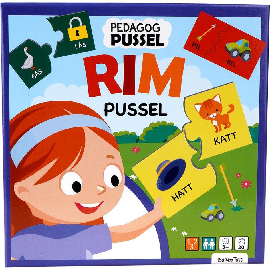 Barbo Toys Barbo Educator Game Rhyme Puzzle (SE) 387743