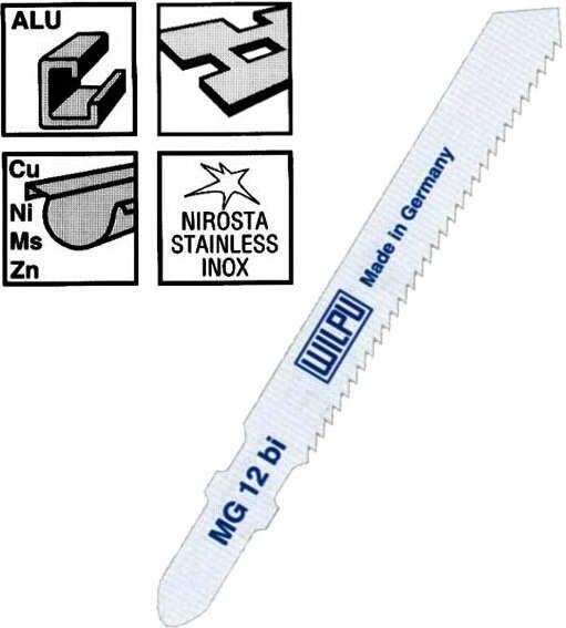 Messer alt. mm 55 D.2 fe-al-cu-inx Stück.5 mg12bi Wilpu [Wilpu] WILPU 02651 00005