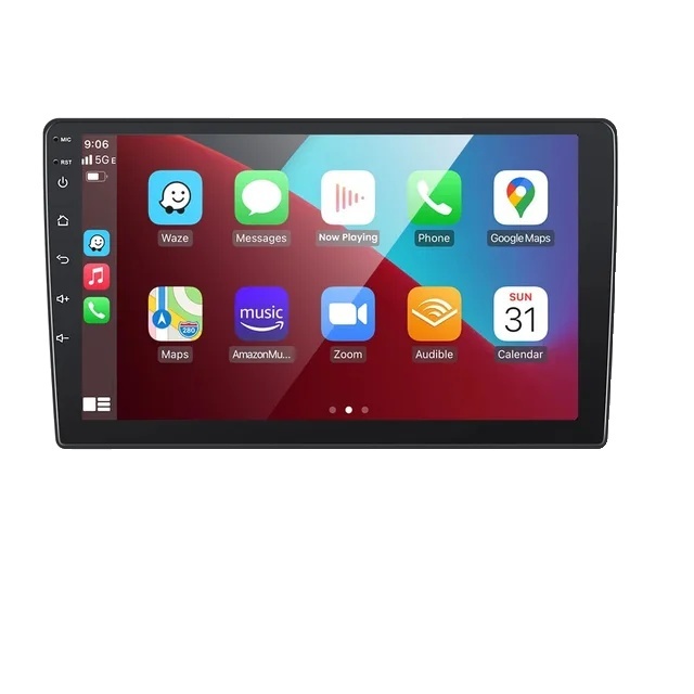 Autorádio Android 11, kompatibilita s Carplay, GPS navigácia, 10in-2-32G kamera