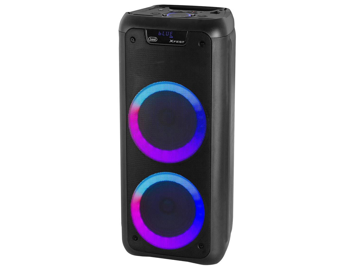 Trevi XF 600 KB Party-Lautsprecher 80W Wireless Schwarz mit USB und MicroSD 0X060000