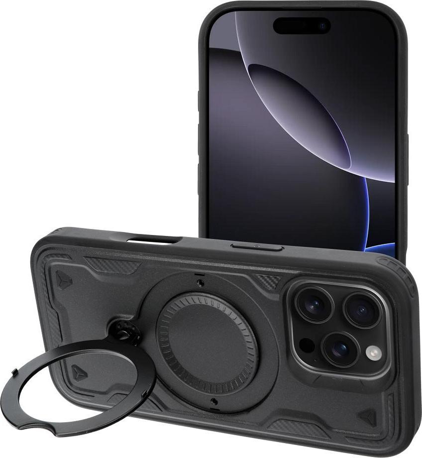 Puzdro FROST ARMOR pre IPHONE 16 Pro čierne