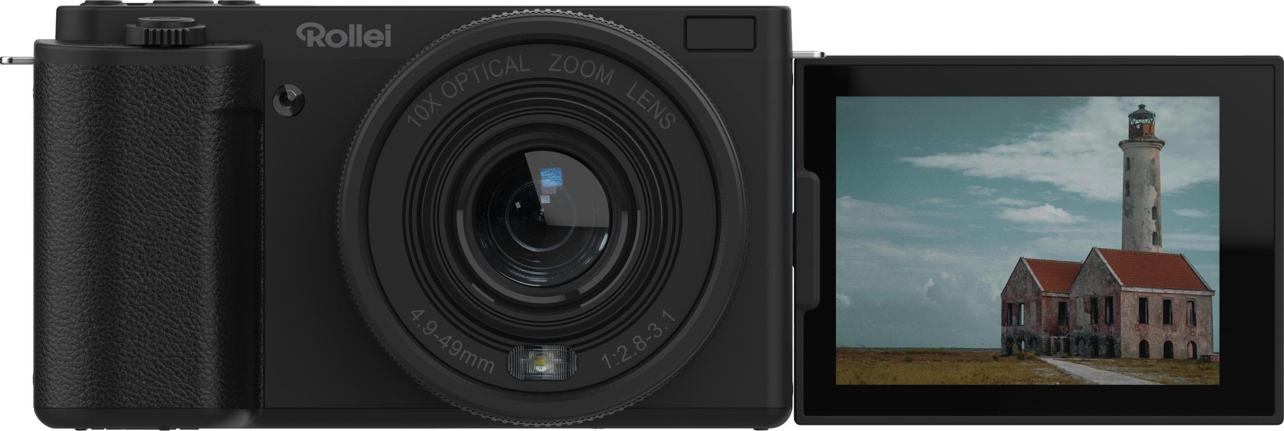 Rollei Compactline 10x Flip Kompaktkamera 12058