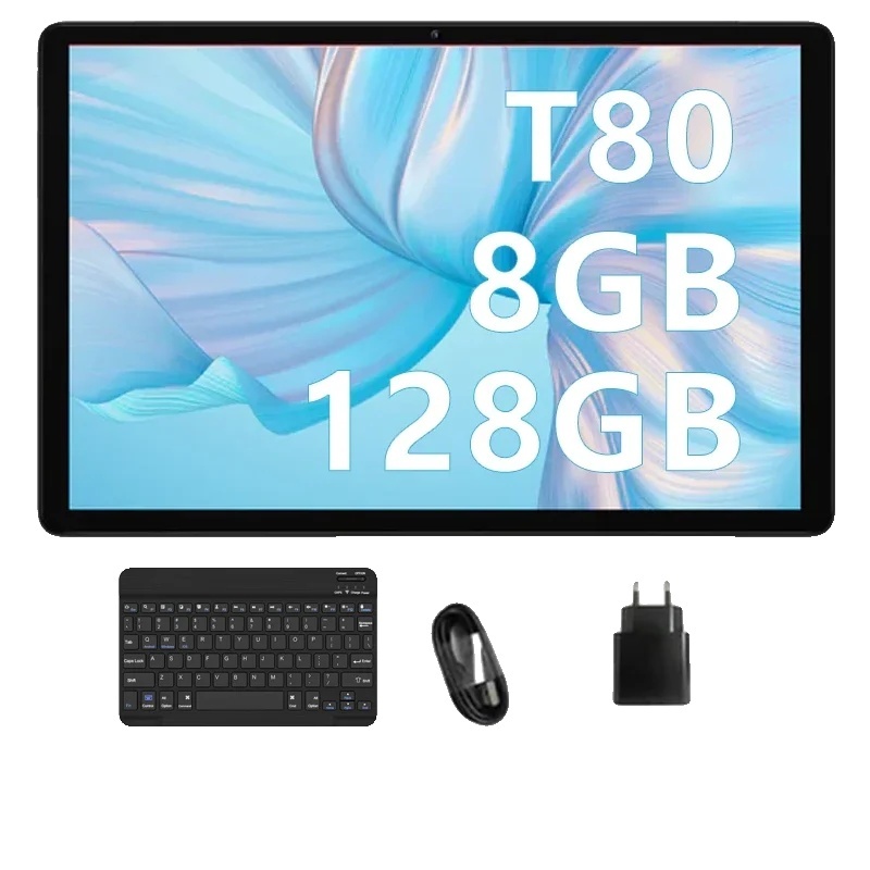 Tablet so systémom Android, 10,1-palcový HD displej, 8 GB RAM, 128 GB pamäte , adKB