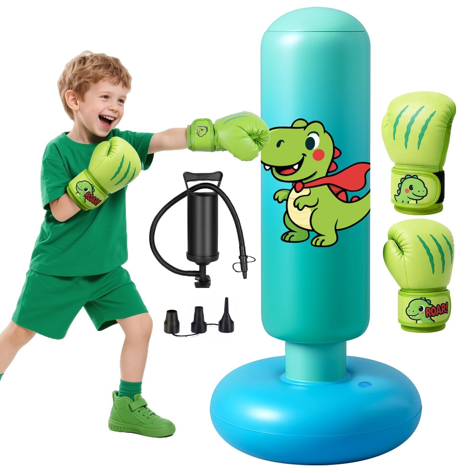 Merkloos Omgoods – Aufblasbarer Boxsack für Kinder, 120 cm