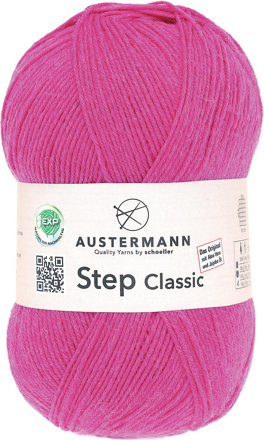 Austermann Step Classic Uni Farbe: 1016 pink