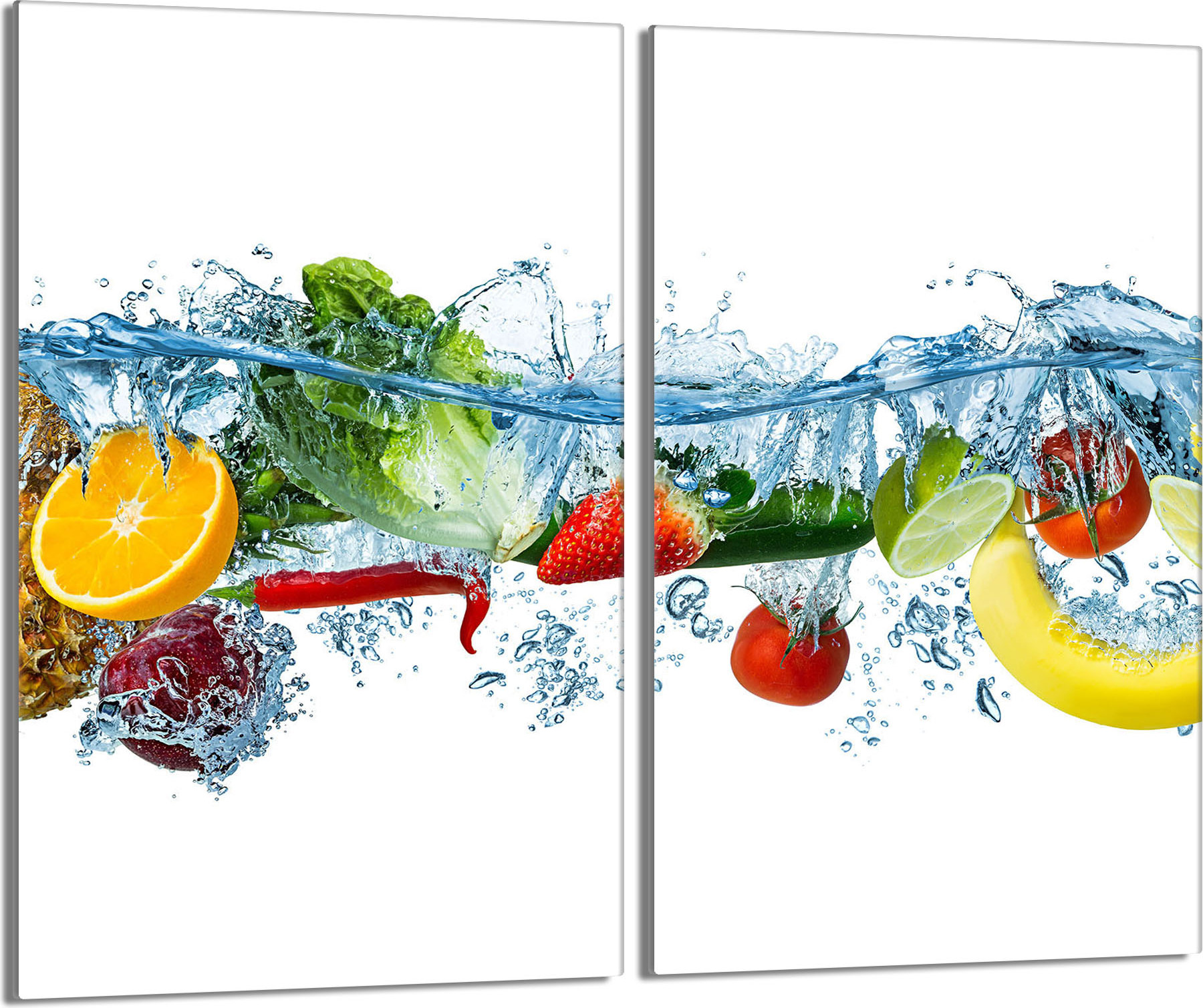 Planche Découpe Verre Trempé Ardoise Plaque De Protection Pour Plaque De Cuisson TMK ArtDeko - Verre Trempé 4 Mm - 2 Pièces 35x52 Cm - Ardoise
