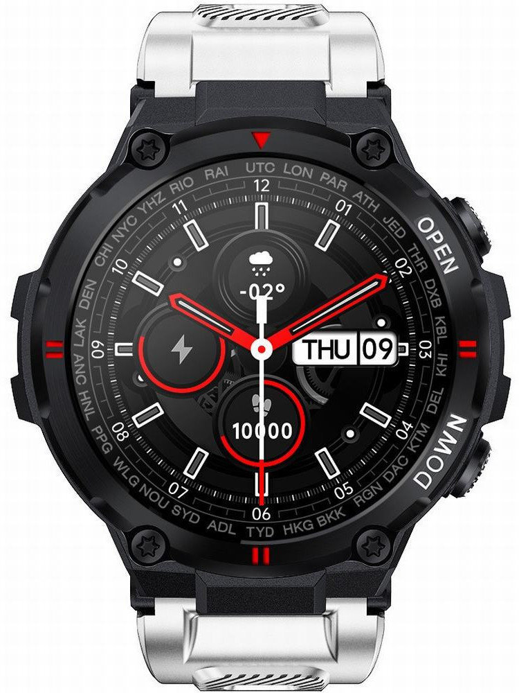 Herren Smartwatch Gravity GT7-6 - Verbindungen (SG016F)