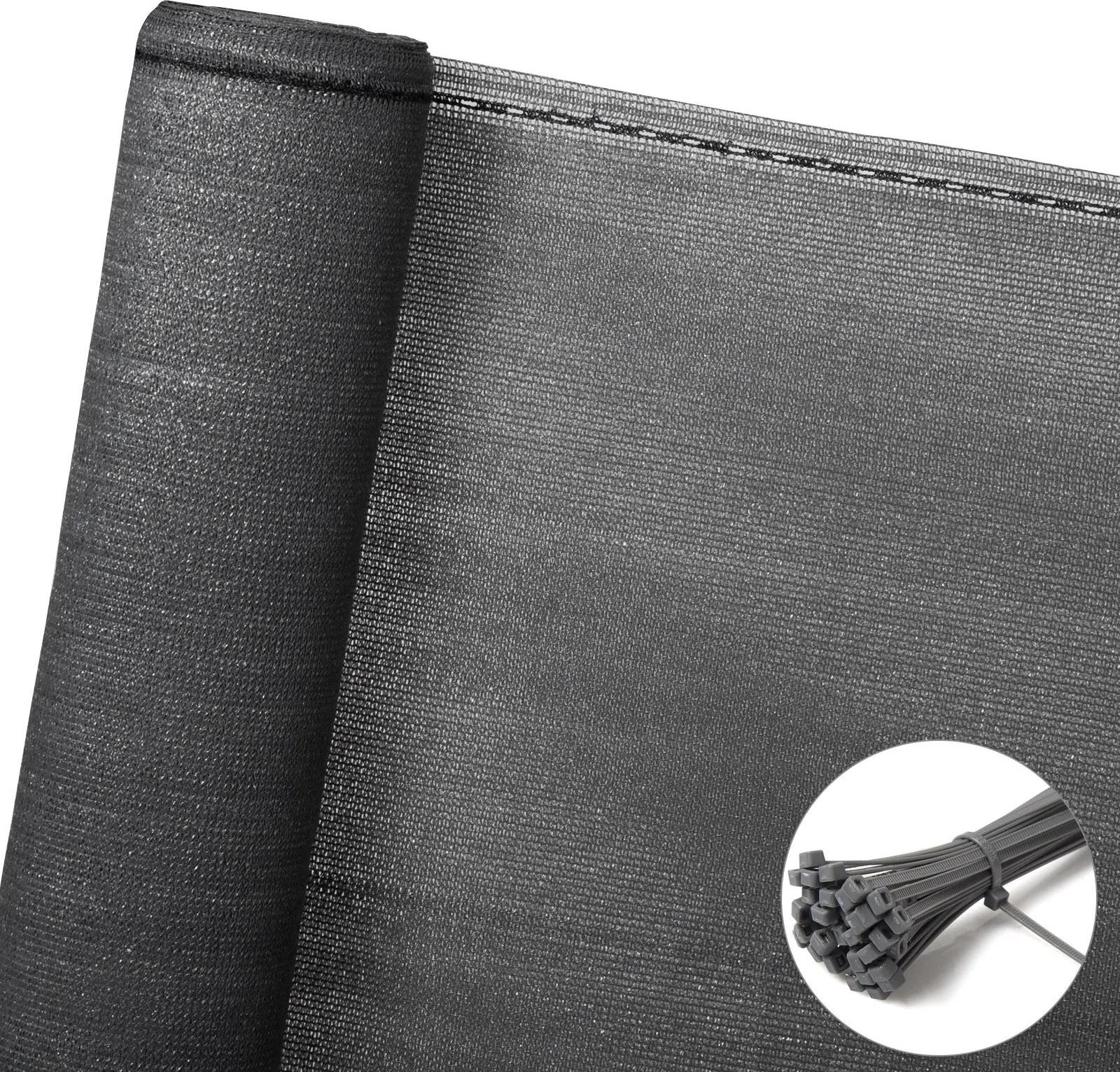 StarTech Sichtschutz - Zaunblende Rolle - 1,5 x 15 m - Windschutz - Fäulnisbeständig - Für Garten/Balkon/Zaun - Blau