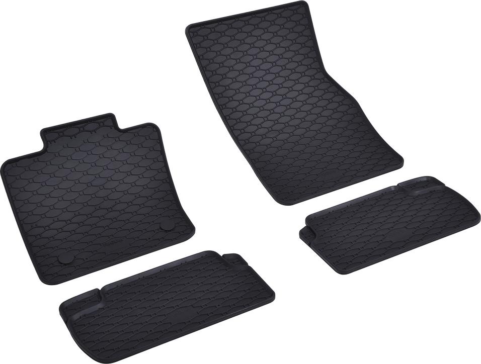 Tappetini Gomma Anteriori Per Mini Cooper III / One III (2014+) - Set 2 Pezzi Calzata Perfetta
