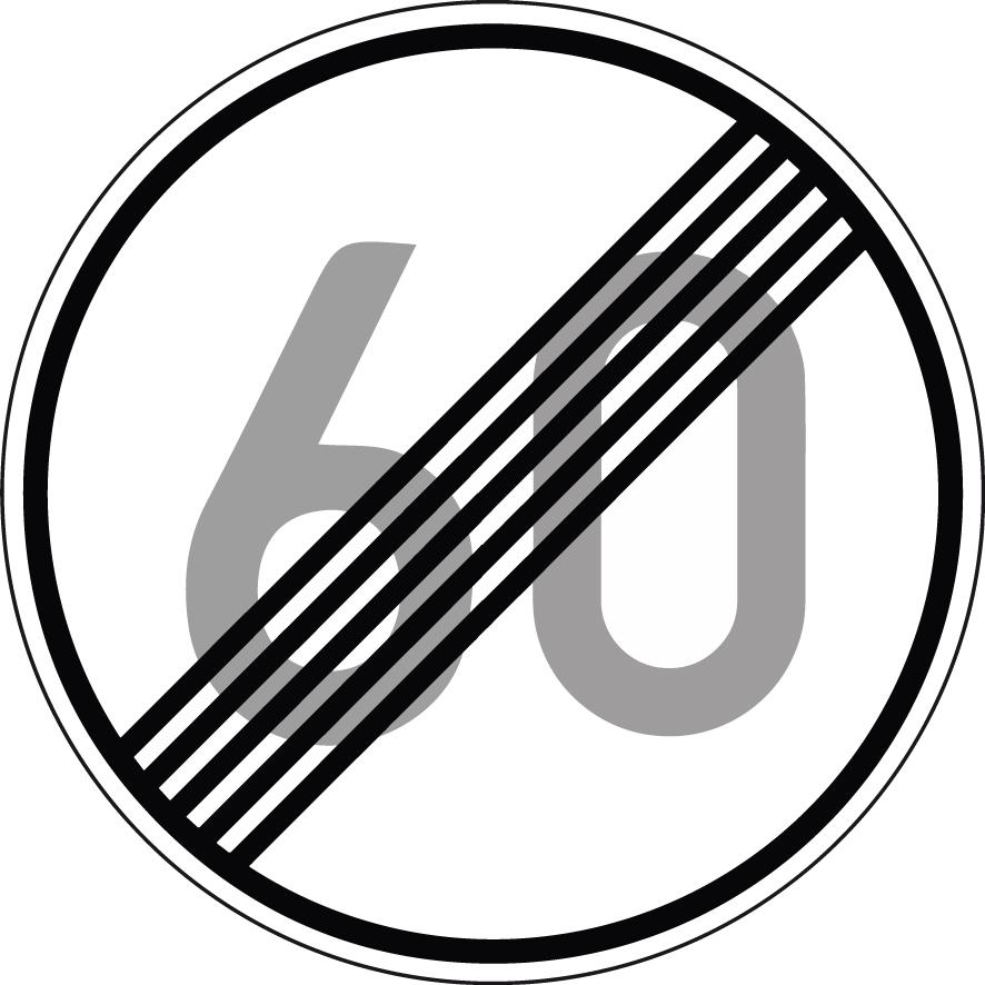 no_name VKZ.278-60 Ronde 600mm Ende 60 km/h Nach StVO  •