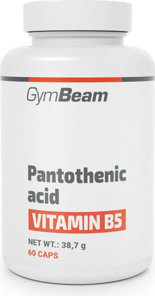 GymBeam - Pantothensure (Vitamin B5) 60 Kapseln