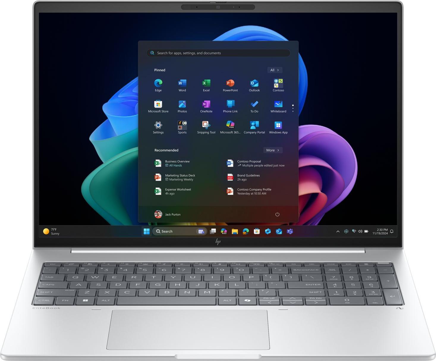 HP EliteBook 8 G1a AMD Ryzen AI 5 340 - Notebook - Notebook - 2 GHz