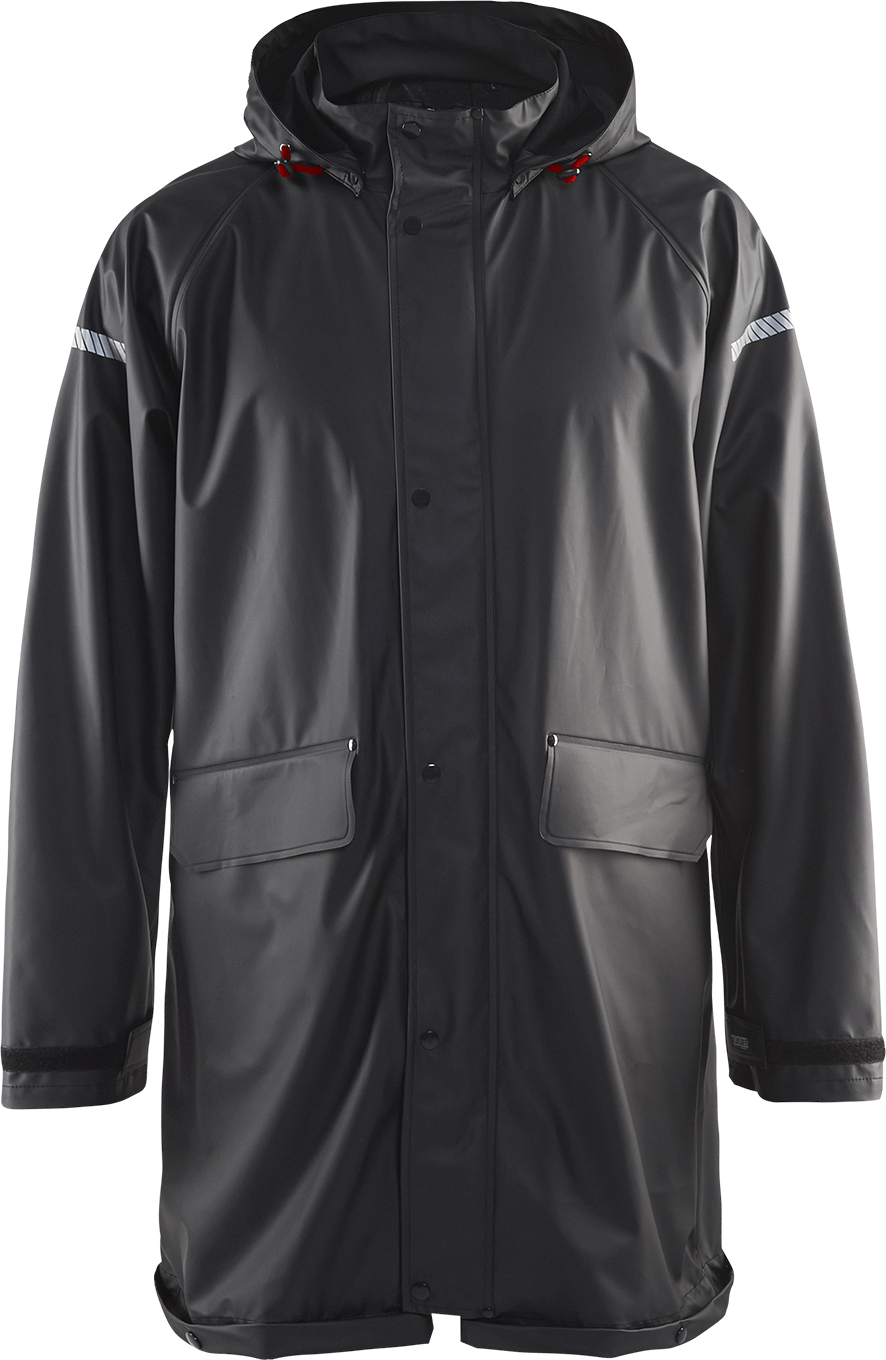 Blåkläder Workwear Blakläder Bekleidung Regenjacke schwarz schwarz Größe 946364XL