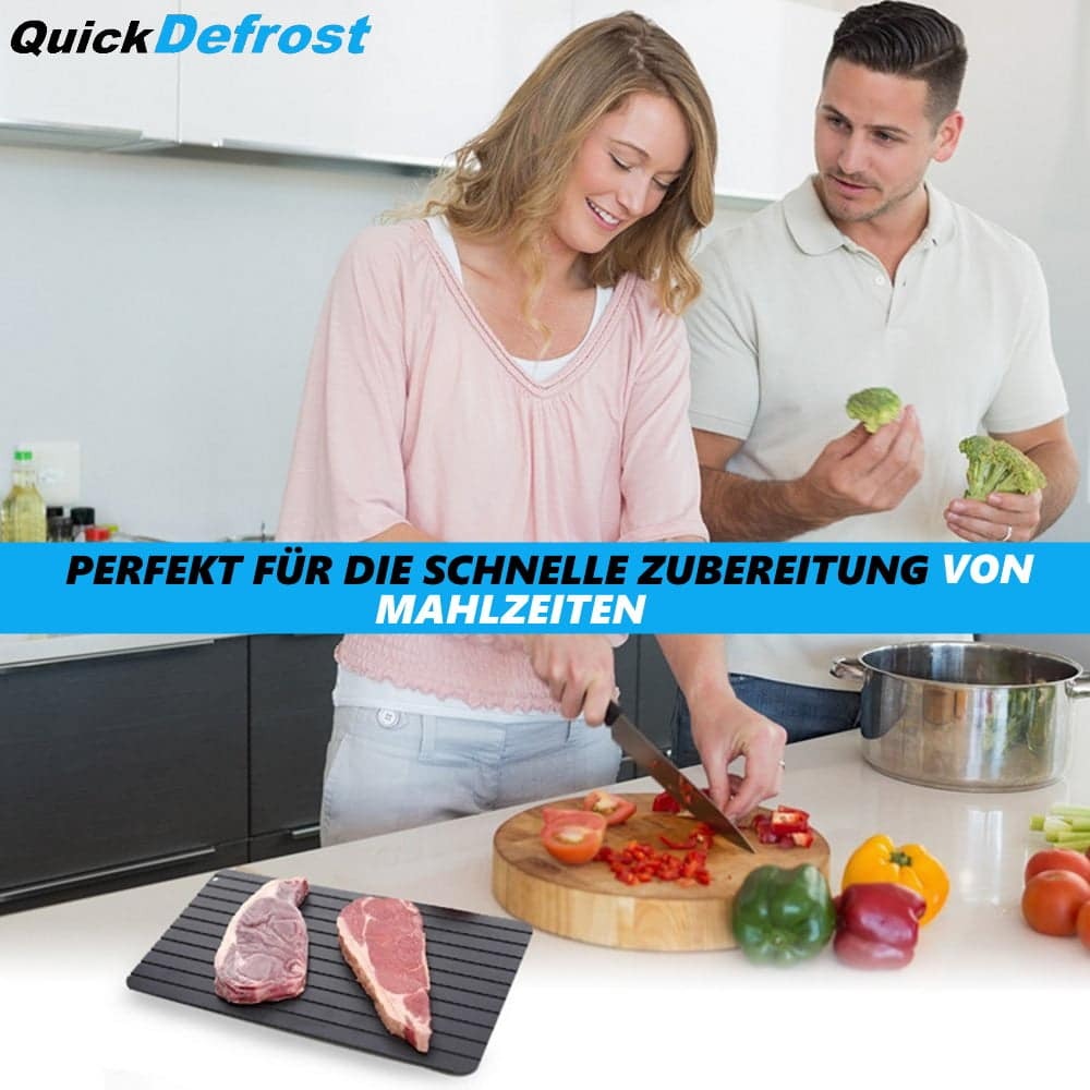 MAVURA QuickDefrost Magische Auftauplatte Auftaubrett schnelle Auftauhilfe Defroster A358