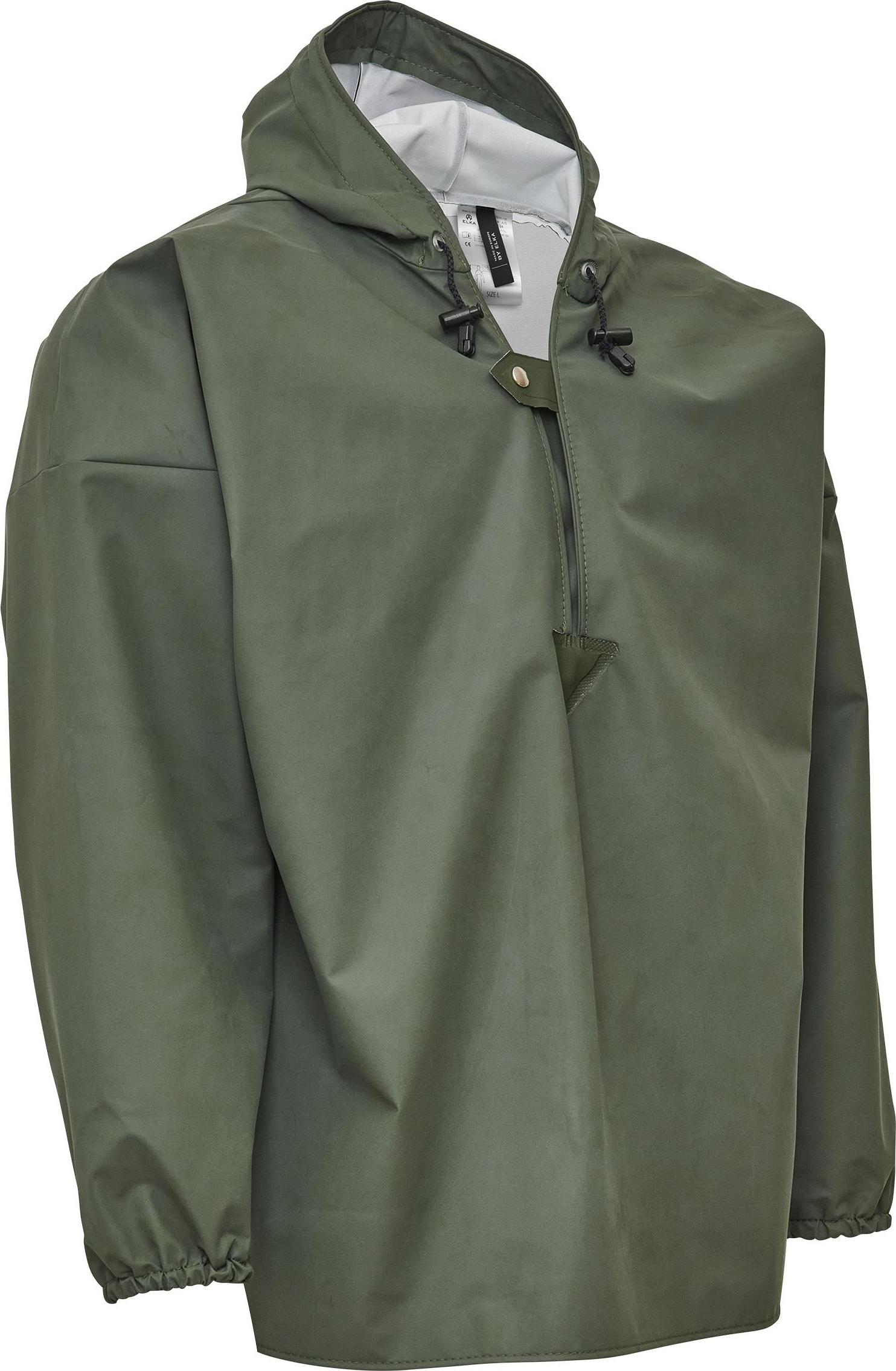 ELKA Rainwear ELKA PRO Schlupfjacke m/Elastik Olive XS