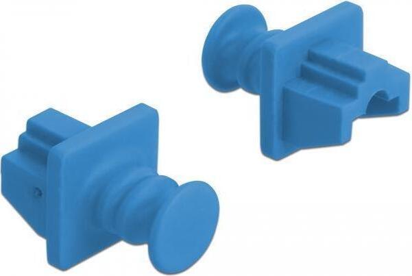 DeLOCK 86509, RJ-45, Kunststoff, Blau, Netzvermittlung, 18 mm, 21 mm