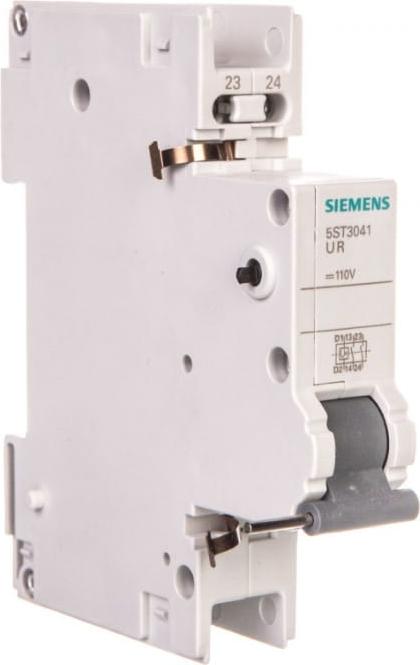Siemens Unterspannungsauslöser 110V DC mit Zusatzkontakten 2R 5ST3041