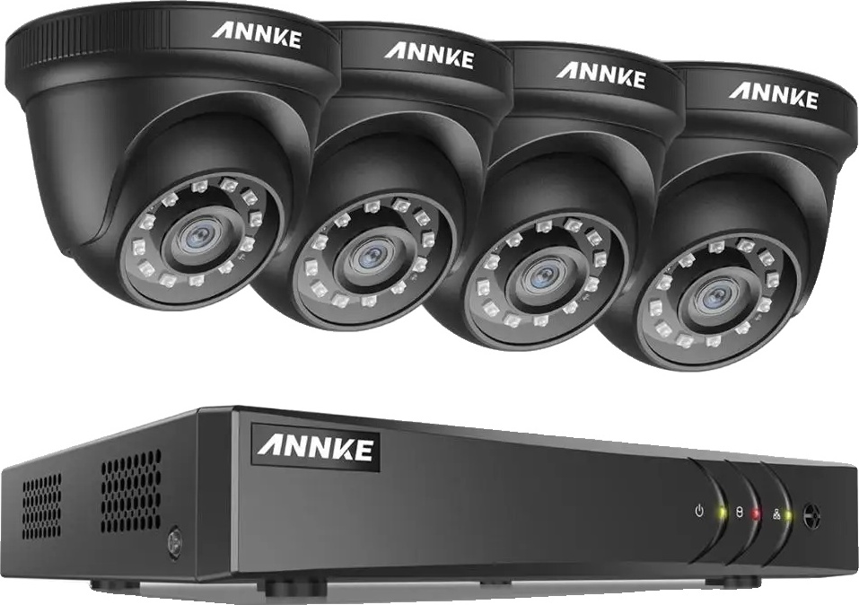 Kamerový systém, rozlíšenie 5 MP, technológia nočného videnia, čierna farba, žiadny