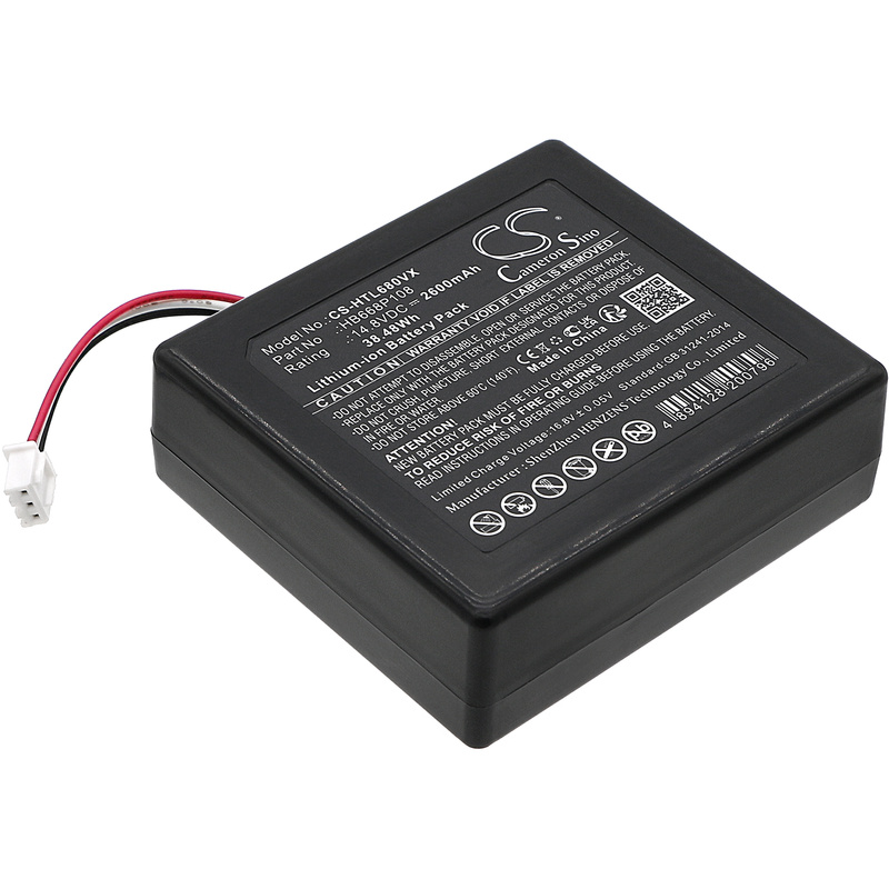 CAMERON SINO Akku für HOBOT Legee 668, Legee 669, 2600 mAh, Li-Ion