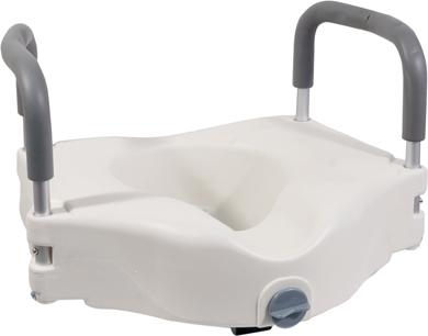 AIDAPT bv Aidapt Toilettensitz- mit Armlehnen- 15,2cm VR224J