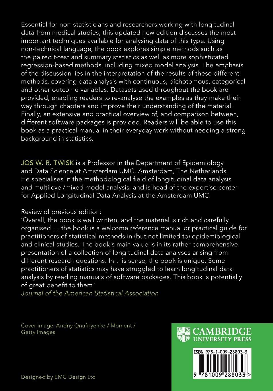 Sonstige Verlage Applied Longitudinal Data Analysis for Medical Science