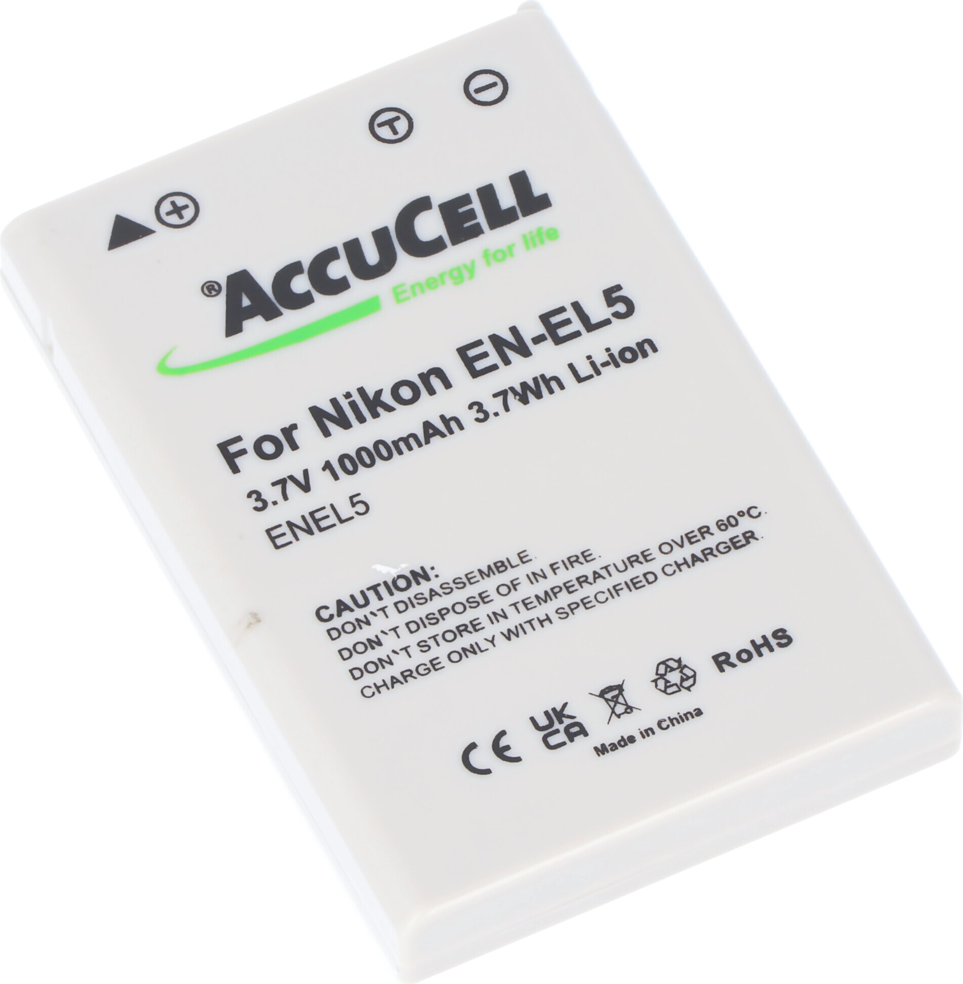 Qualitätsakku Für Nikon Coolpix 8700 – 800 MAh, 7,4 V Li-Ion, Maße 52x32,2x15,7 Mm (nicht Original)