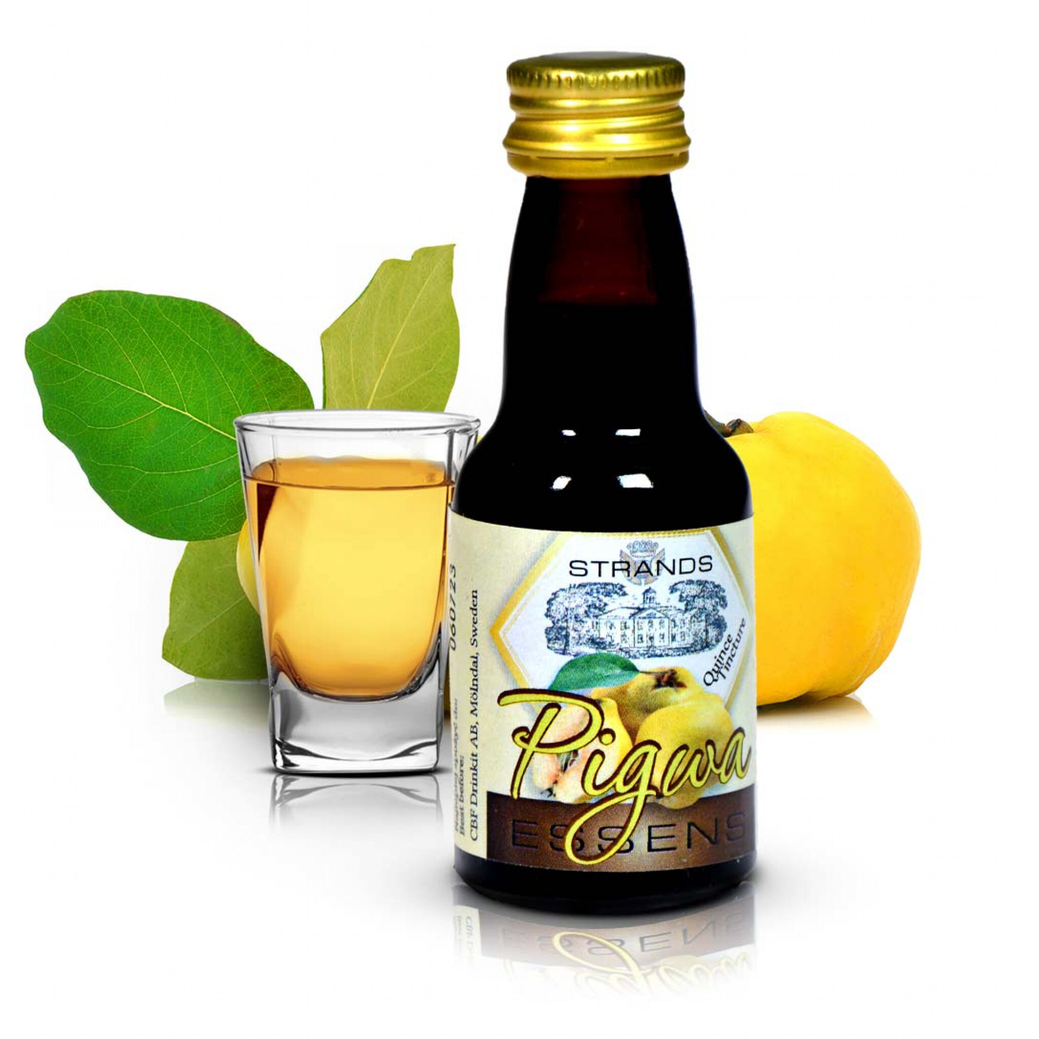 Sonstige Likör-Extrakt-Aroma-Essenz Quitte 25ml, alkoholfreier, Aroma für Kuchen, Wodka Essenz, Wodka Aroma