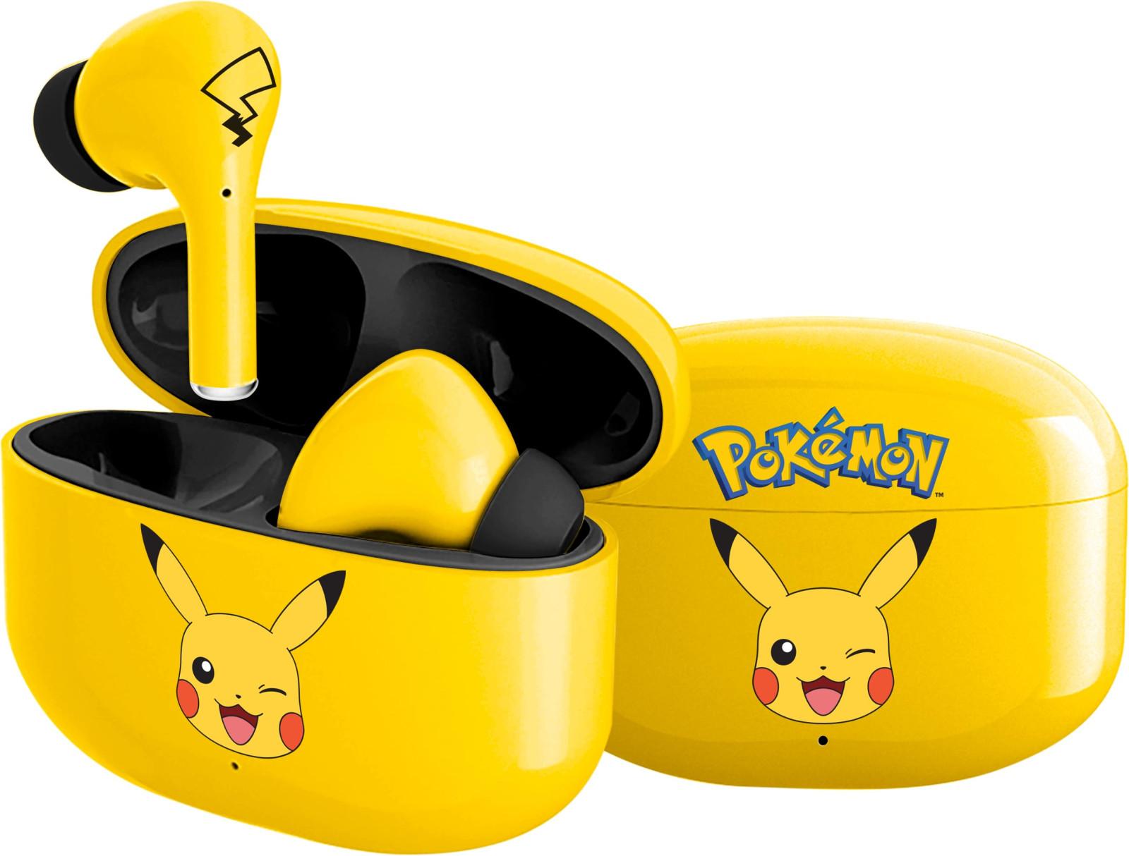 OTL Technologies TWS Pikachu Yellow Bezdrôtové slúchadlá Bluetooth 5.1 s puzdrom
