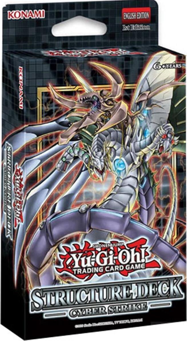 Konami Yu Gi Oh!Struktur-D-Cyber Strike 8-er Struktur Deck 8-er deutsch