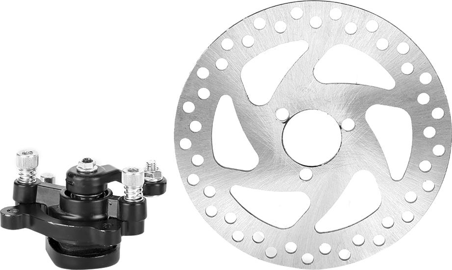 Brzdová súprava bez hluku, rotor kotúča z hliníkovej zliatiny pre mini plynové alebo elektrické motokáry, štvorkolky, SUV, štvorkolesové skútre