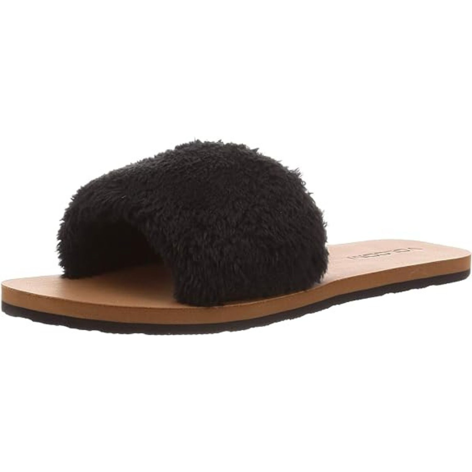 Damen Flip-Flops Volcom For Shear pelzig 38 W0812008-BLK-7