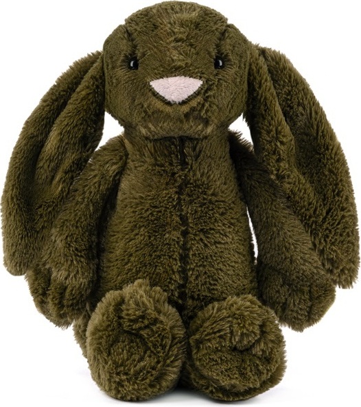 Miś Gustaw Gustaw Groß Kaninchen Figo (Olive, 160cm) - Plüsch Kuscheltier, Plüschkaninchen - XXL Kaninchen Tier, Plüsch Mega Gross Kaninchen Plüschtier Kinder