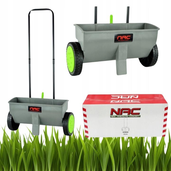 Nac Sämaschine Gartenstreuer 12L 450Mm S12-K Für Rasendünger Sandsamen GP_S12-K