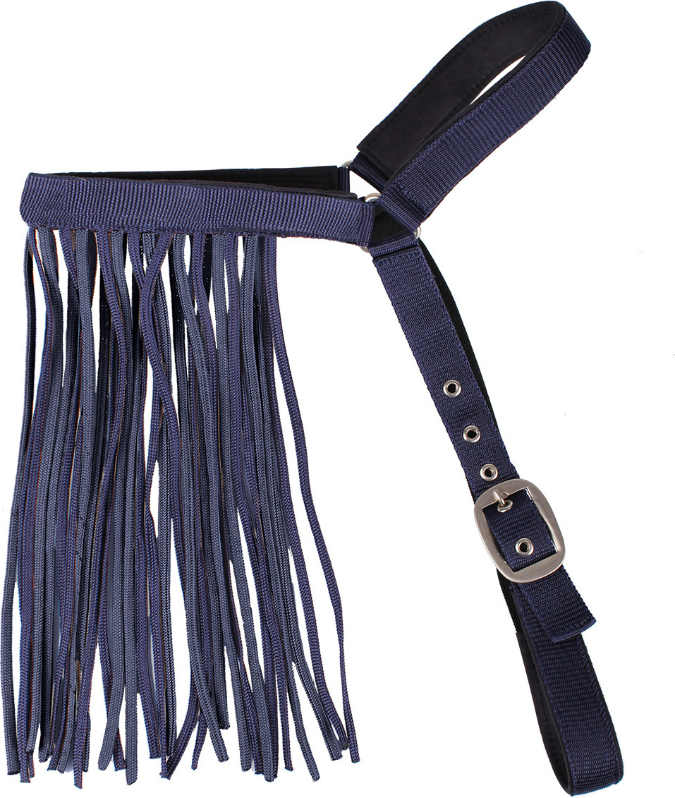 QHP Fliegenfransen extra, Größe:VB, Farbe:blau 5035 BL 4