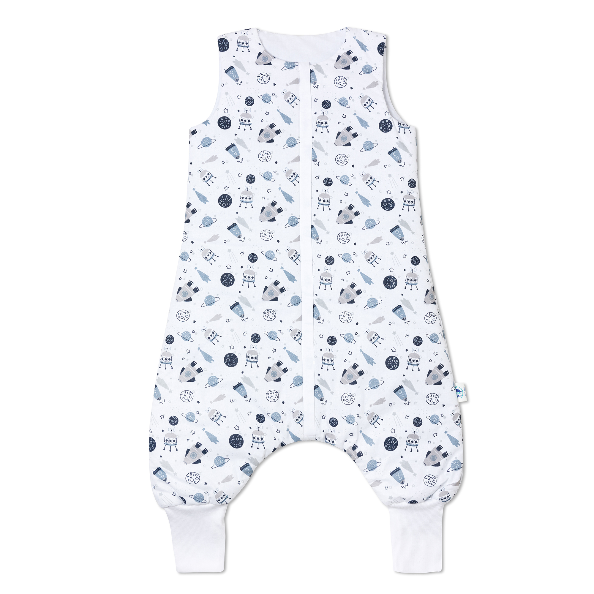 Baby Schlafsack Mit Füßen – ärmellos, Baumwolle, Tierdruck, Für Jungen & Mädchen, Ganzjahres-Modell