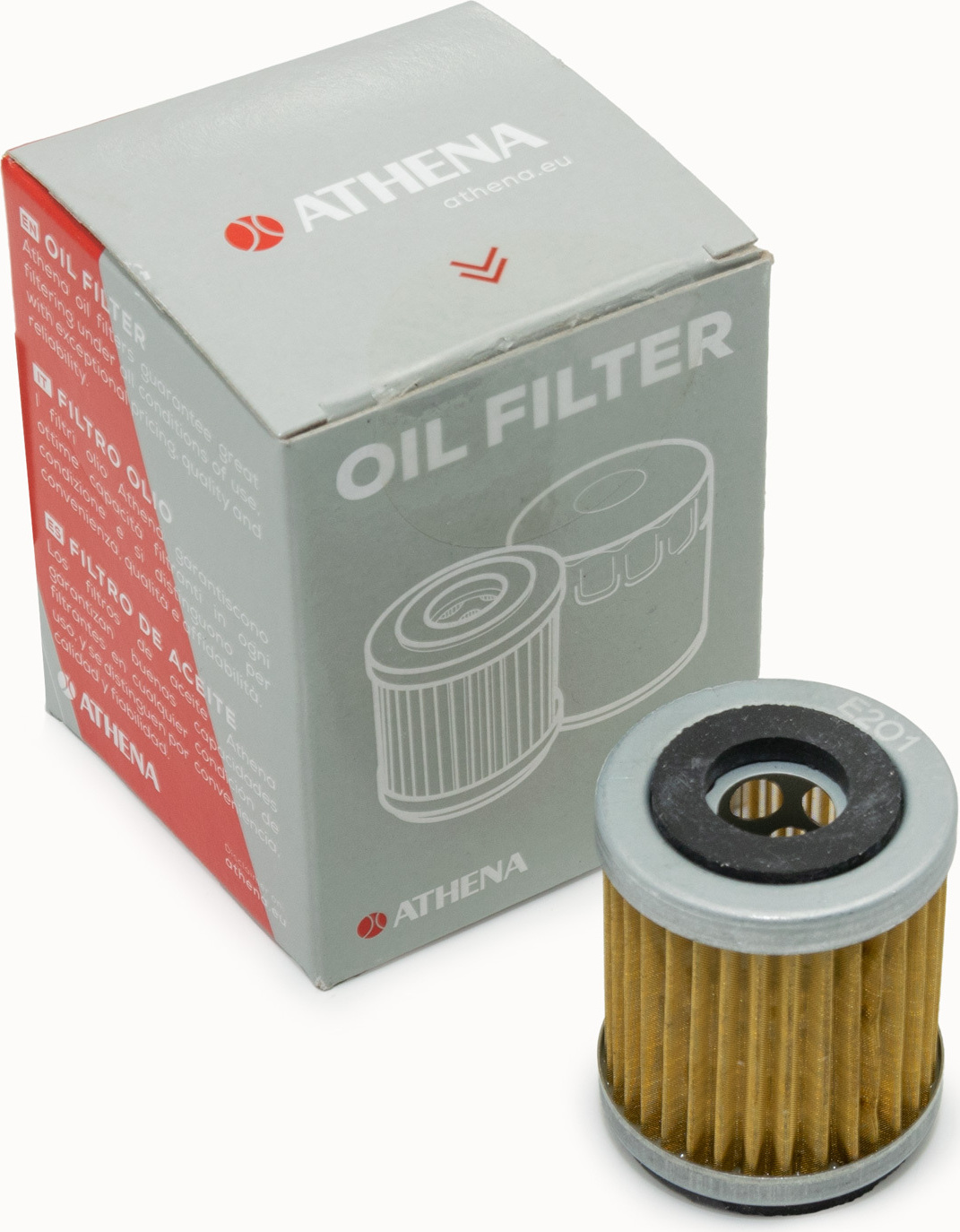 Athena Ölfilter kompatibel mit Yamaha XC 125 T Cygnus, XC 125 TR+R Cygnus, XC 125 F Cygnus FFC037