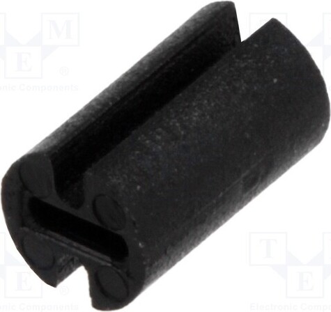 TNE 50x Distanzmuffe ØAußen: 4,5mm L: 7,5mm LED ØLED: 3mm schwarz FIX-LEDH-7.5 Distanz _1GH_FIX-LEDH-7.5