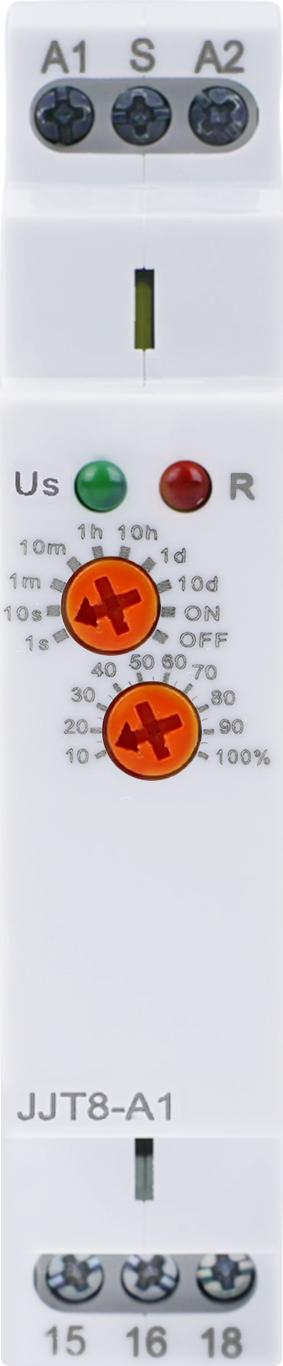 TWO TREES JJT8-A1 Zeitrelais, Einschaltverzögerung, Verzögerungszeitrelais, Timer Relais, DIN Rail Relais, AC220V