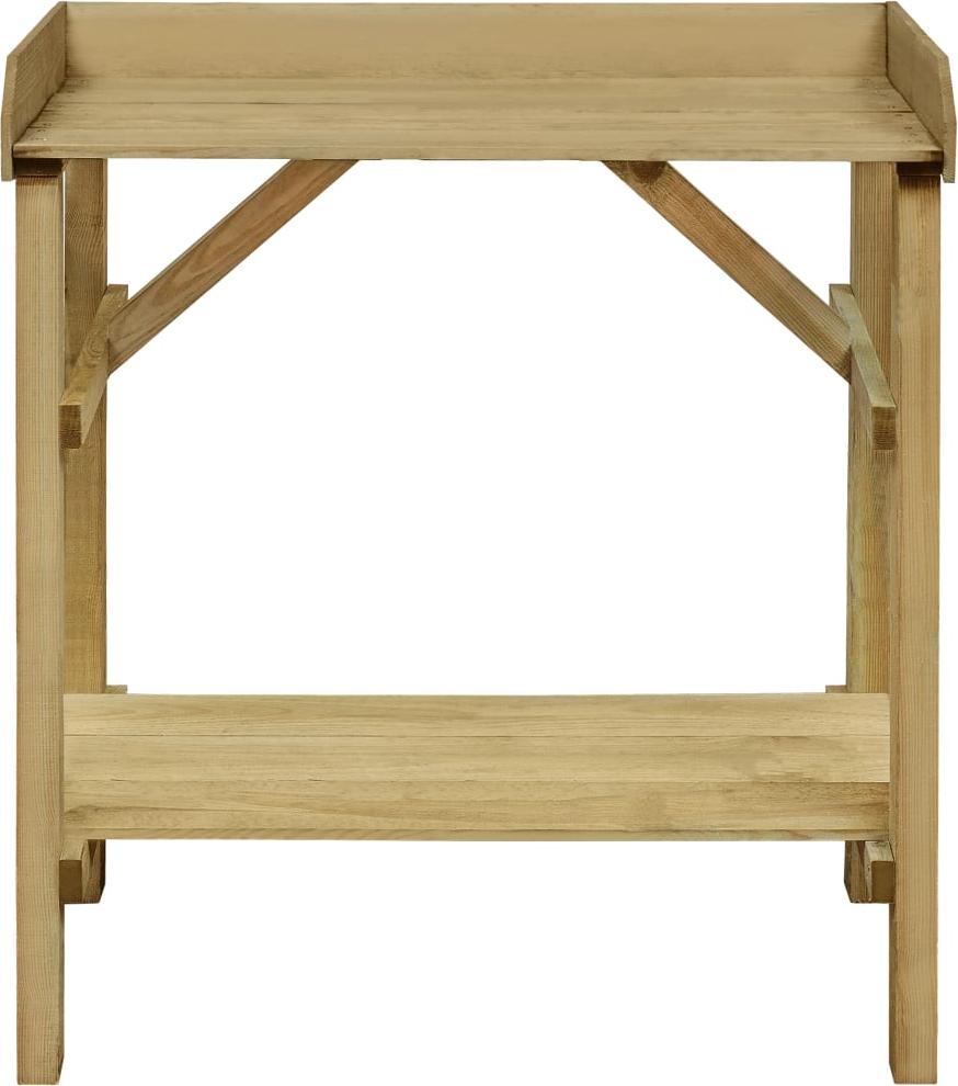 vidaXL Stôl na sadenie Impregnovaná borovica 75 x 40 x 90 cm