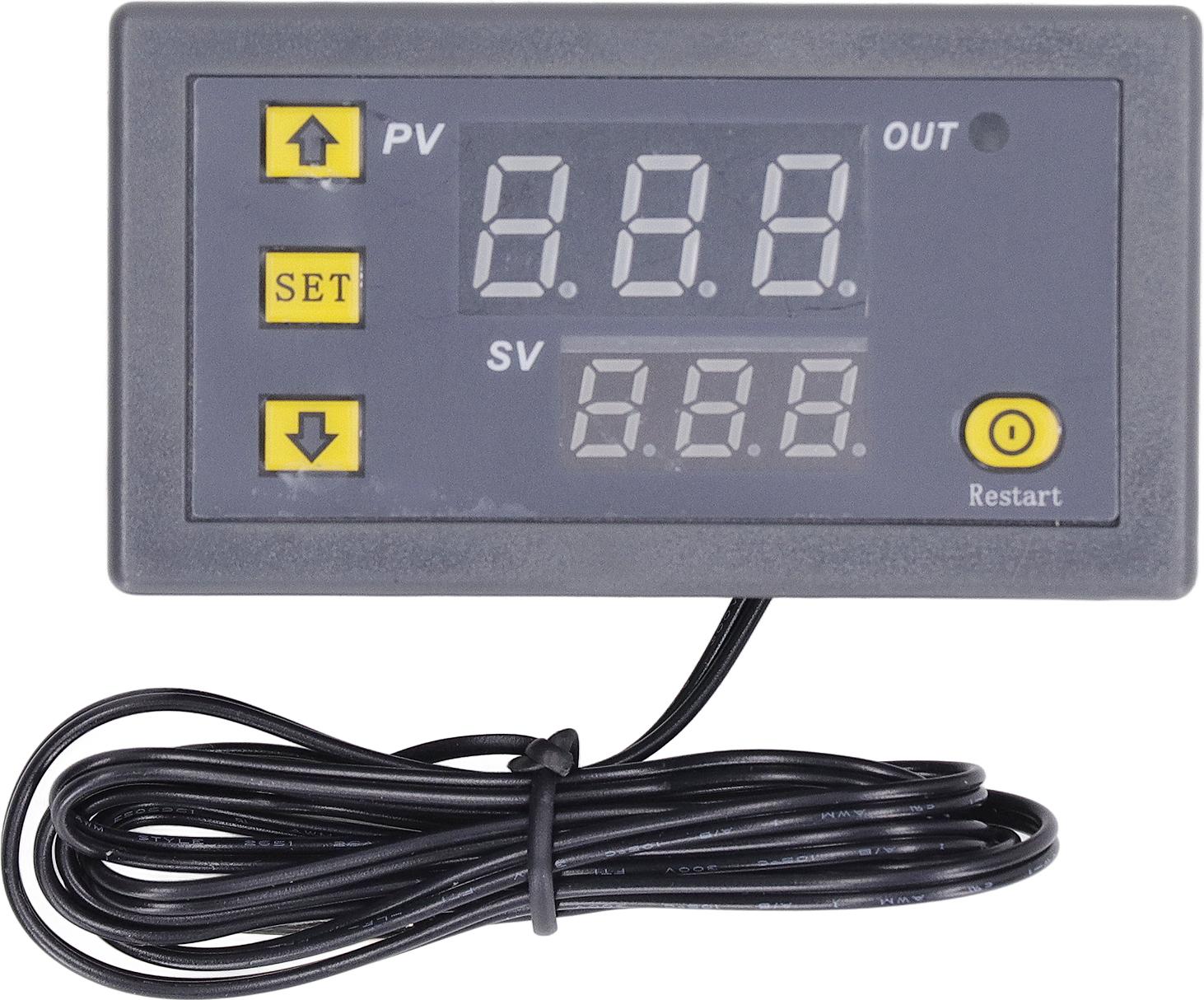 TWO TREES W3230 Digitaler Temperaturregler – Microcontroller-basiertes Temperaturkontrollmodul für 110V-220V
