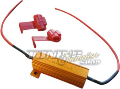 Simply NetTrade 1x Lastwiderstand Widerstand 50W 12V + Klemmen für LED SMD = CANBUS
