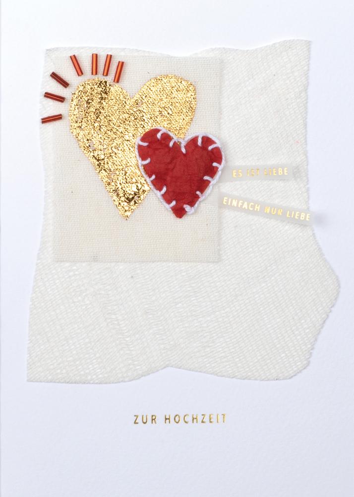 räder Herzensangelegenheiten Karte "Zur Hochzeit"