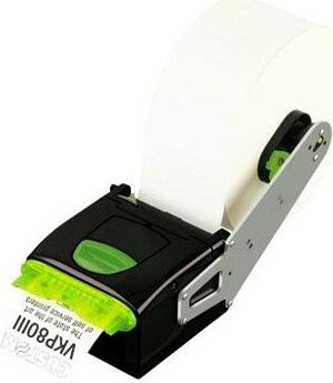 VKP80III - Kiosková tlačiareň, priama termálna, 82,5 mm, rezačka, RS232 + USB, zadné pripojenia