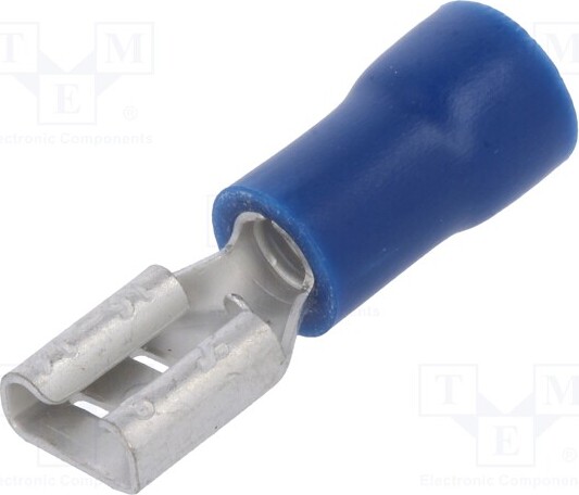 TNE 20x Verbinder: flach 0,8mm weiblich 4,8mm 1,5÷2,5mm2 isoliert ST-003/B Isolierte Konn _1GH_ST-003/B