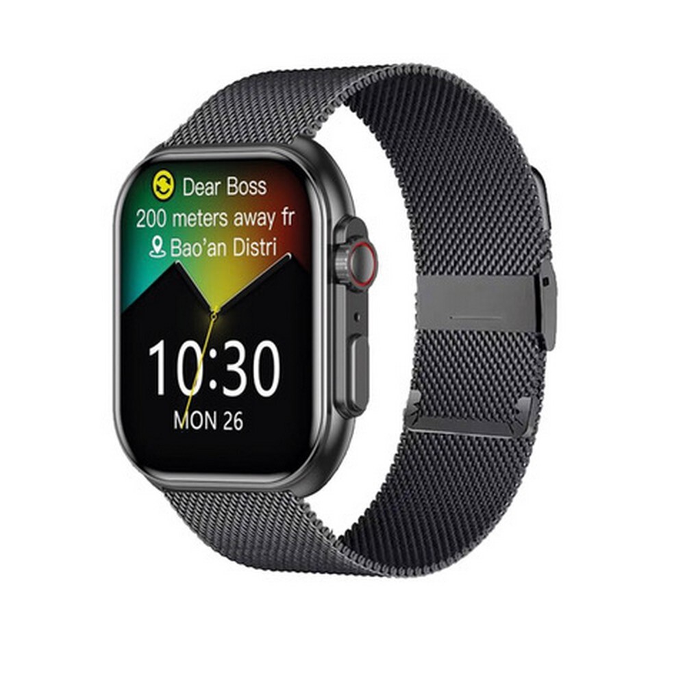 Smarty2.0 - SW068C01 - Smartwatch - Unisex - Boost - Milanaise - schwarz