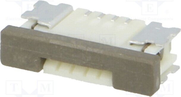 TNE 1x Steckverbinder System: 1x4 PIN: 4 1mm Montage: SMD EA WF100-04S Displayzubehör _1GH_EAWF100-04S