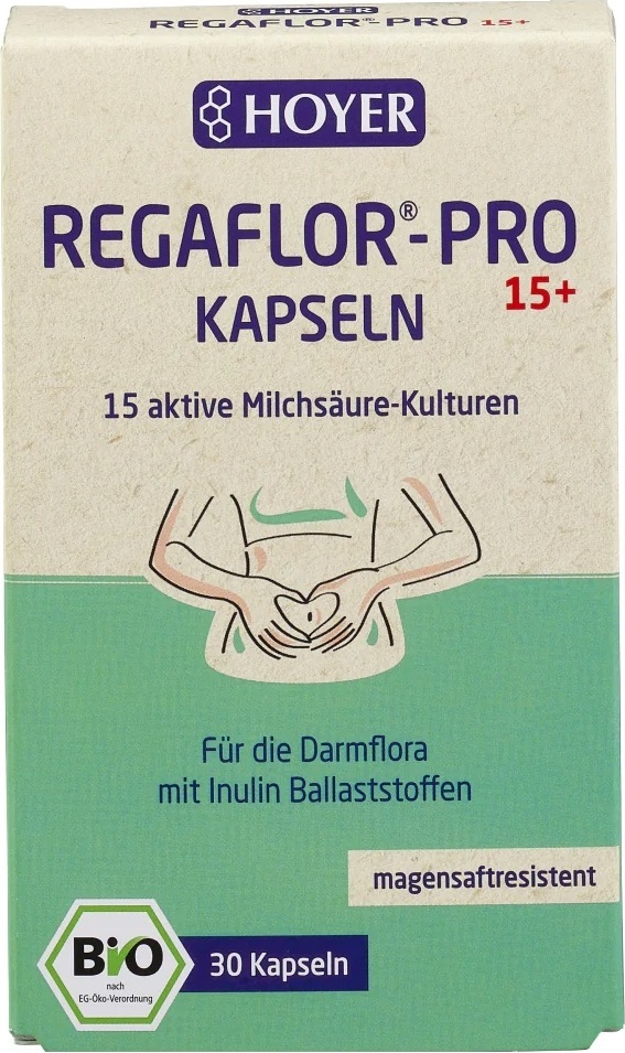 Hoyer GmbH & Co.KG Hoyer REGAFLOR-PRO 15+ Kapseln 12g
