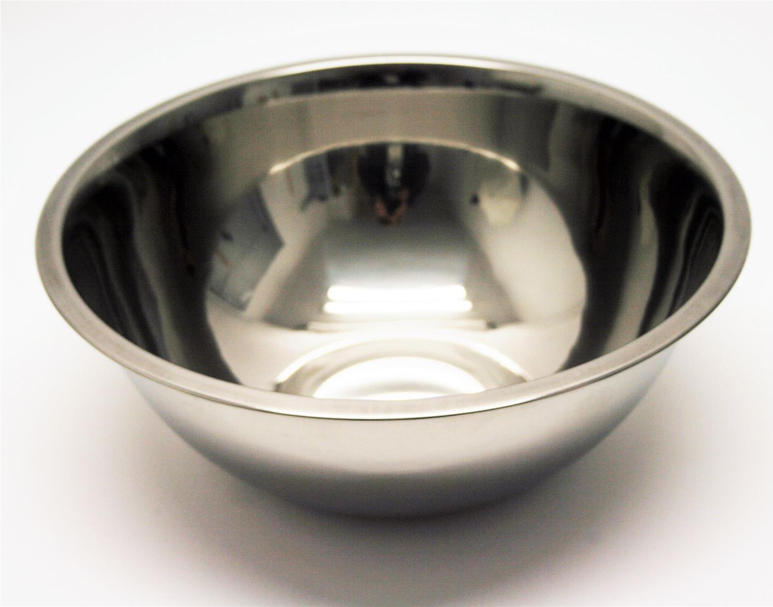 Schüssel Edelstahl Deko Rührschüssel D= 32 cm ca. 11,5 cm Höhe Schulz 210090