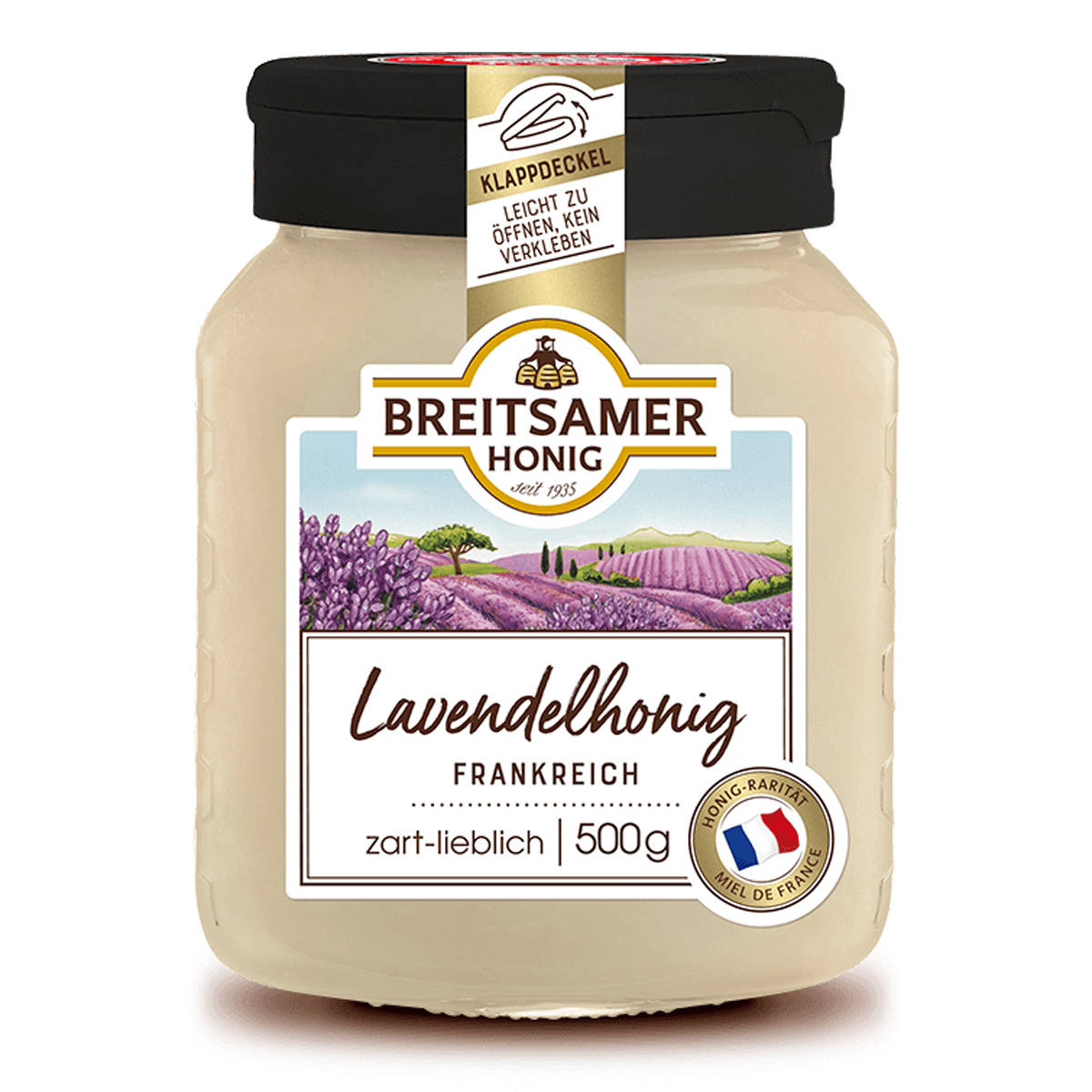 Breitsamer + Ulrich Breitsamer Honig Lavendelhonig aus Frankreich 500g 878073